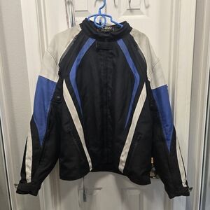 Frank Thomas XTi II Hyper Tec Armored Padded Motorcycle Jacket Size 2XL